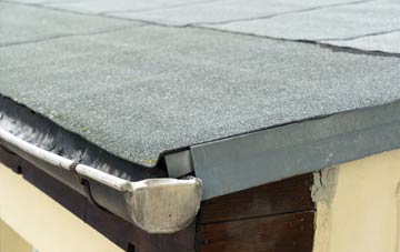 repair or replace Rhue flat roofing?